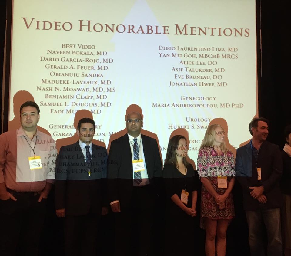 El Paso Bariatric award at the Society of Laparoendoscopic Surgeons